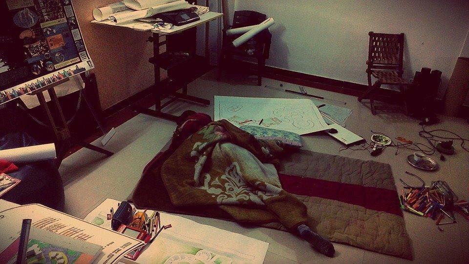 Khi kiến trúc sư ngủ