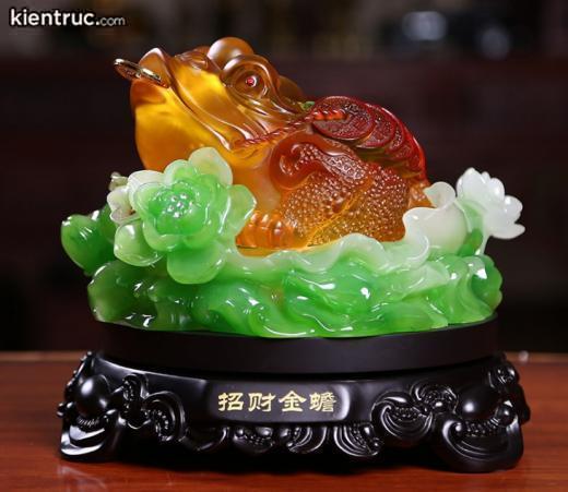 Đặt Thiềm Thừ trong nhà để tiền vô như nước9 Kim Thiềm Thừ