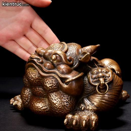 Đặt Thiềm Thừ trong nhà để tiền vô như nước Vị trí đặt Thiềm Thừ