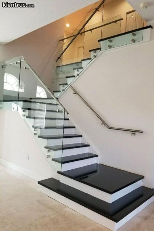 50+ Mẫu Cầu Thang Nhà ống 5m đẹp