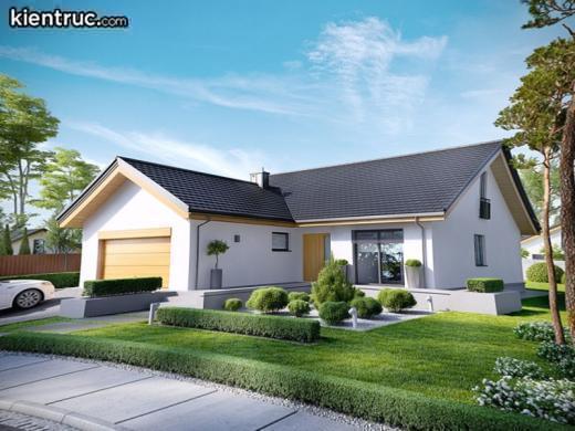 Mẫu biệt thự mini 1 tầng đẹp hiện đại - Chị Thuỷ, Vĩnh Long