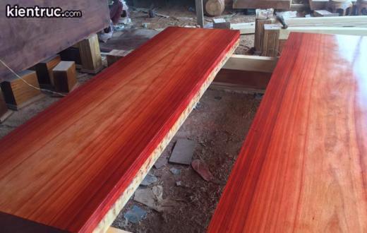 Mẫu bàn ghế gỗ hương đỏ