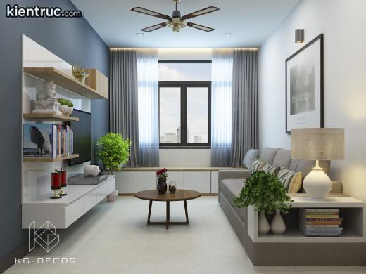 50+ Mẫu thiết kế nội thất chung cư 50m2 đẹp, tiết kiệm nhất