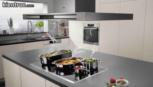 Hệ thống khử mùi-giải pháp cho thiết kế phòng khách liên thông phòng bếp