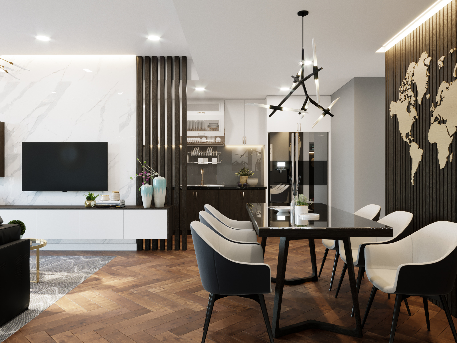 thiết kế nội thất chung cư tại Đà Nẵng Căn Hộ Minadecor 3 0 1537718224