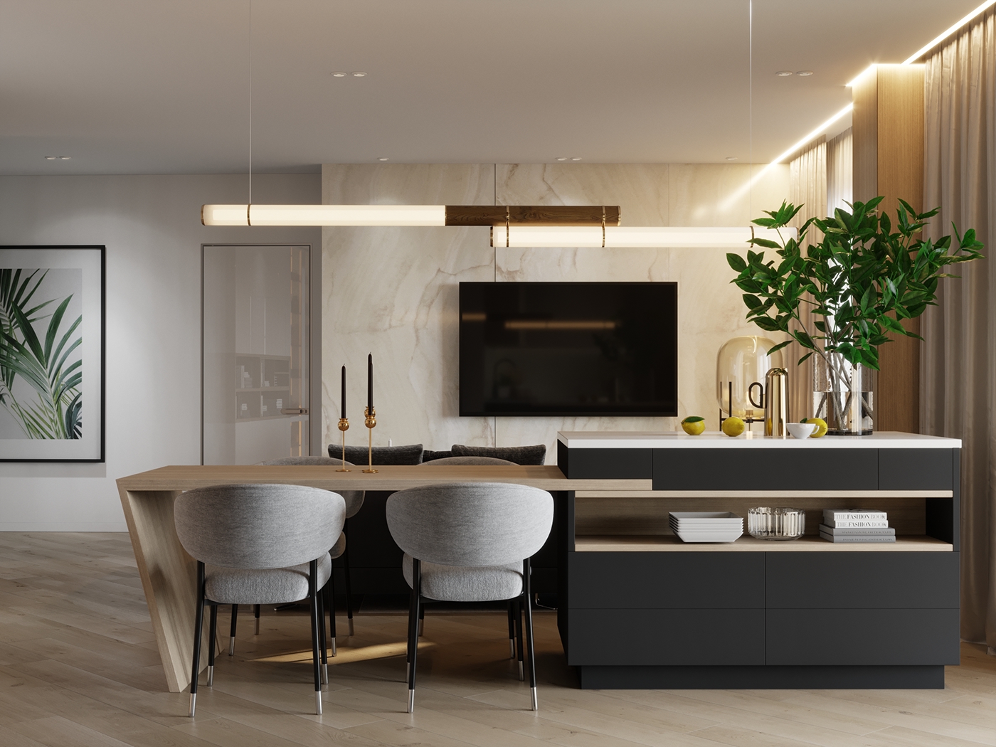 NỘI THẤT HIỆN ĐẠI VỚI SỰ SANG TRỌNG TINH TẾ1