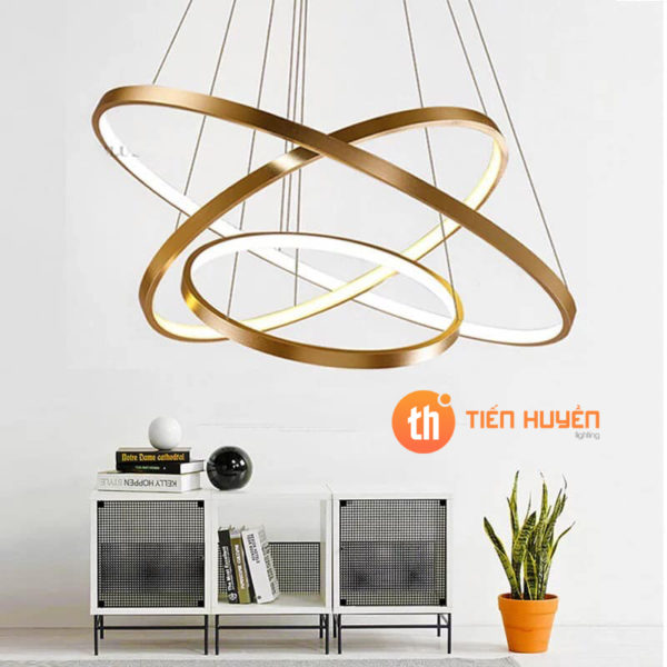 Đèn thả MK 3 vòng PL-5107 90w phi 40-60-80Chuyên thi công- lắp đặt