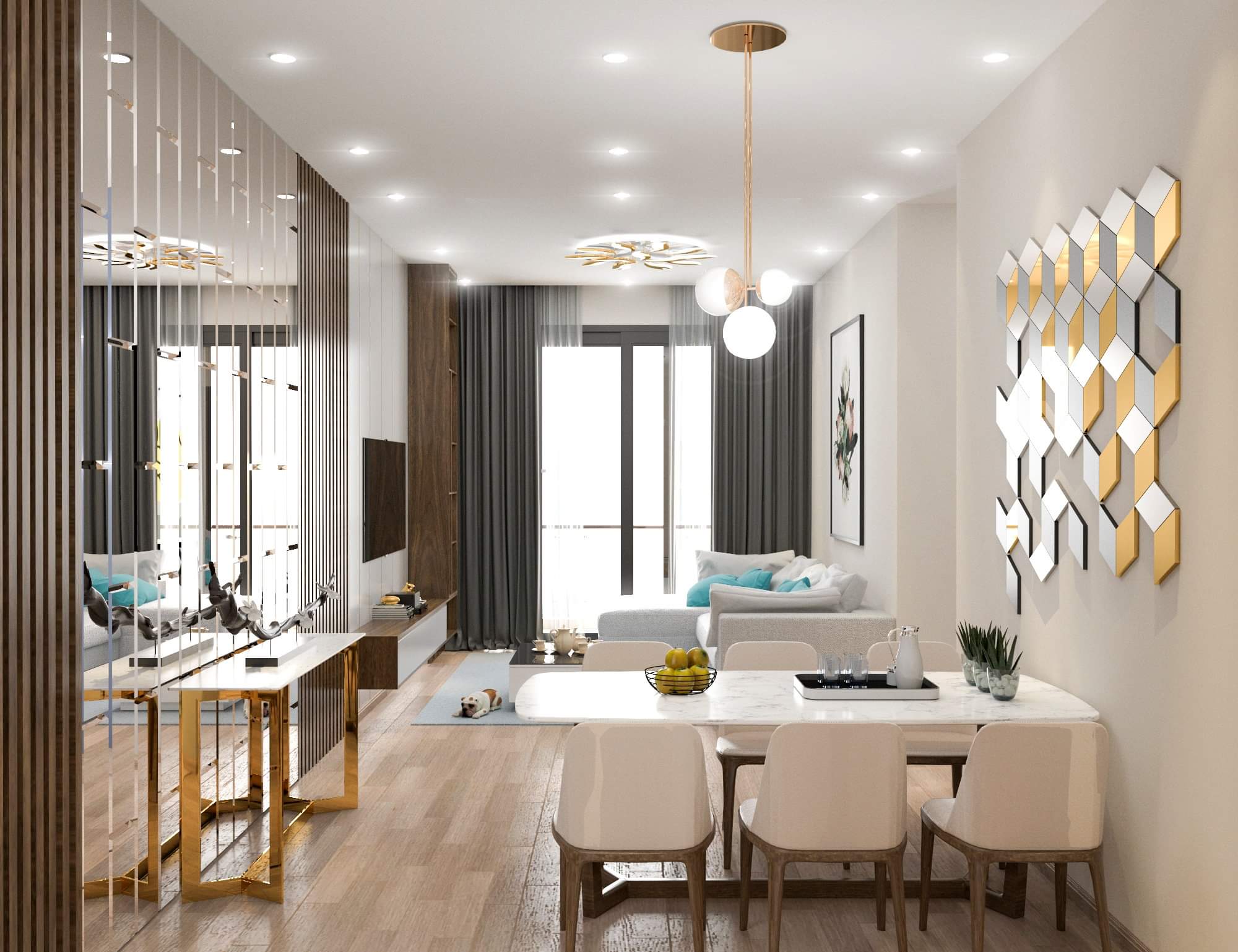 thiết kế Nội thất Chung Cư Newlife Hạ Long101