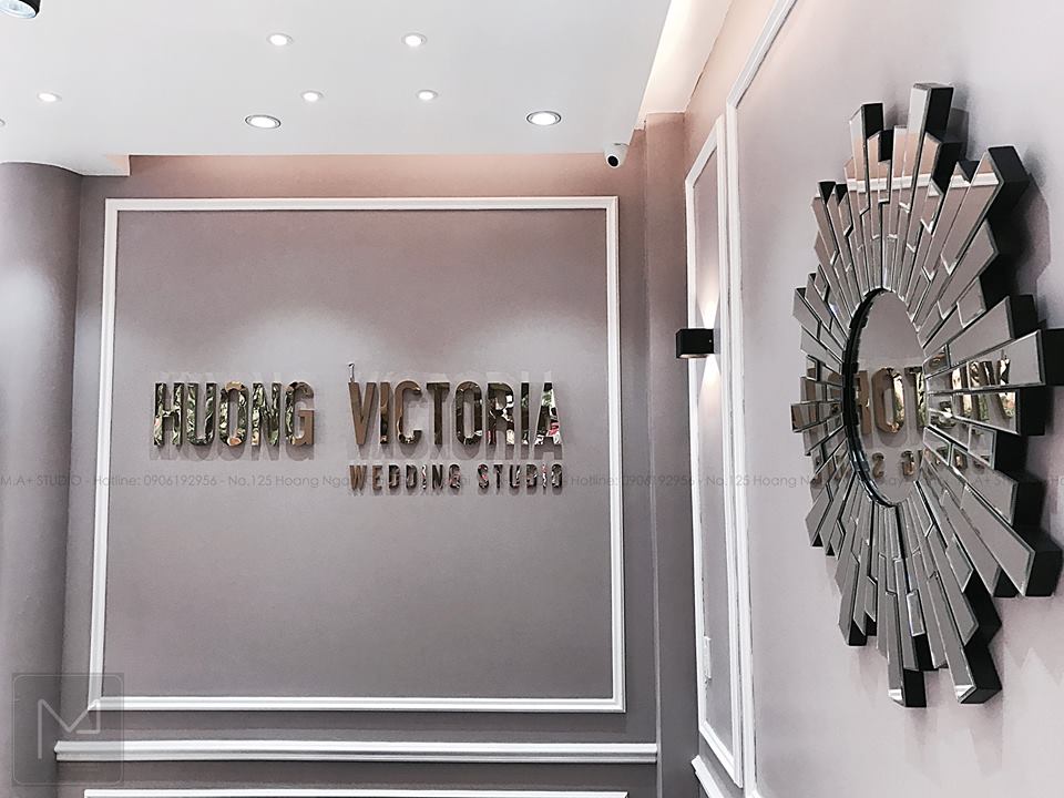 thiết kế nội thất Showroom tại Thái Bình HUONG VICTORIA MAKEUP & BRIDAL 6 1537339917