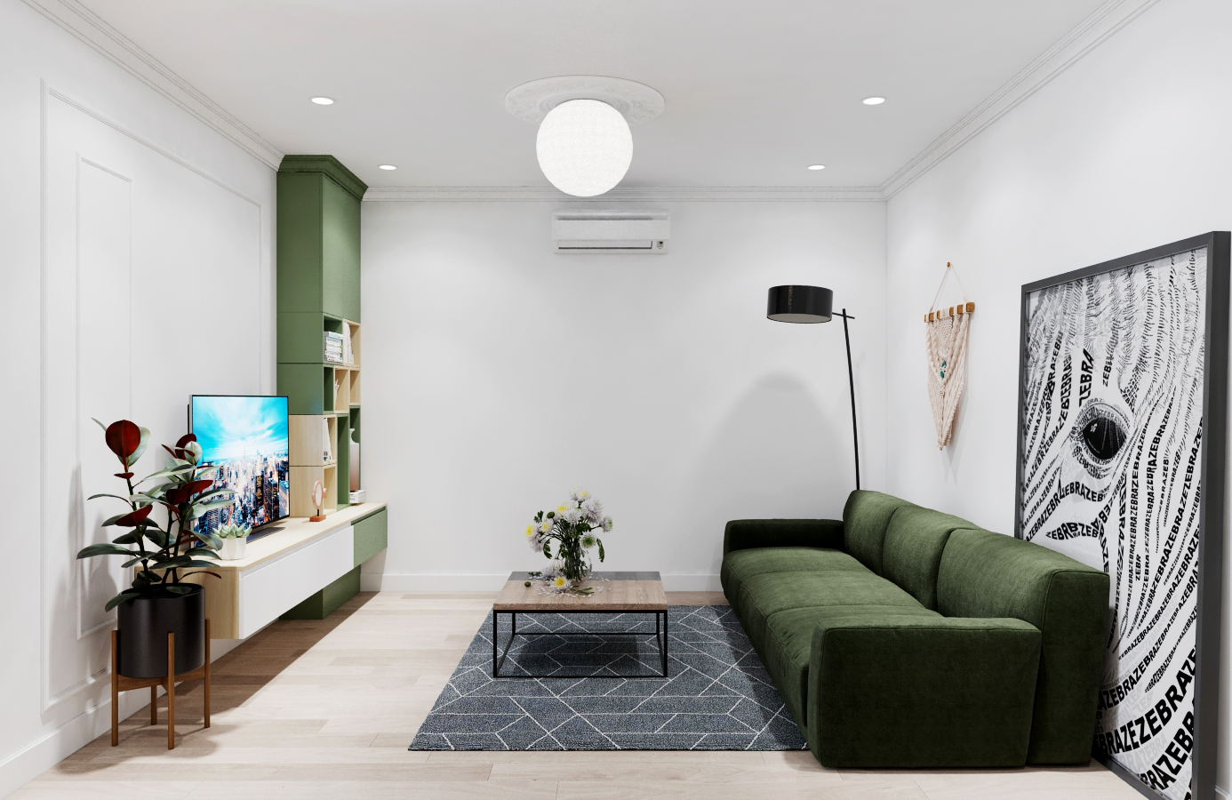 thiết kế Nội thất Chung Cư Căn hộ Homestay Chan -Lee25