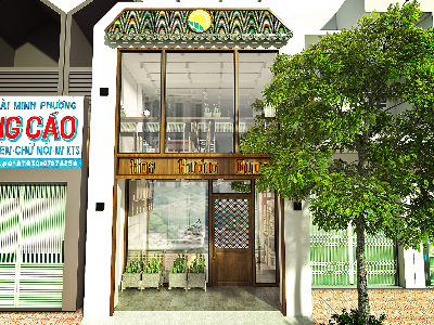 Thiết kế nội thất Cafe tại Hồ Chí Minh Trà sữa Hoa Hướng Dương Quận 11