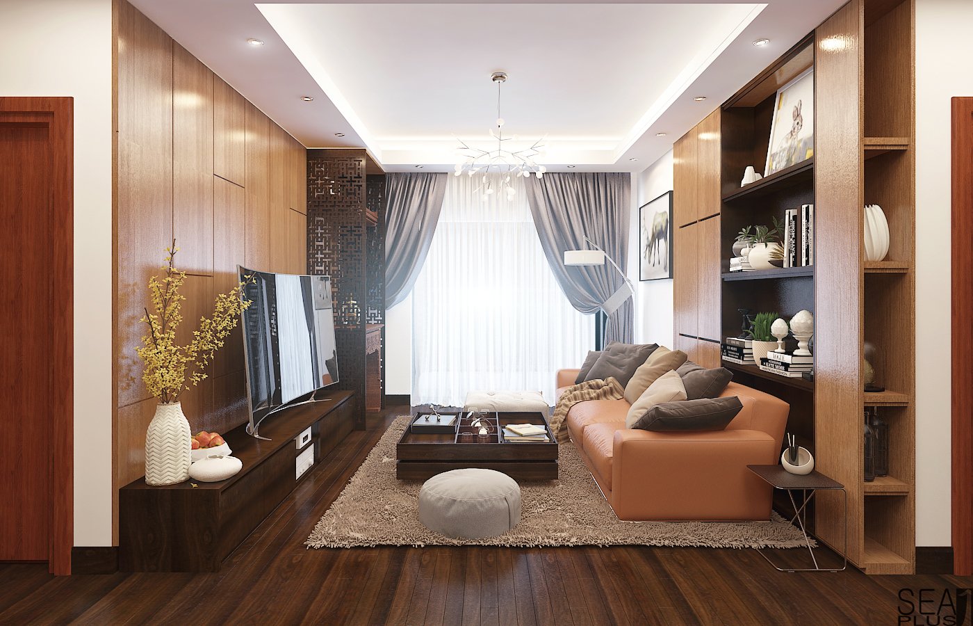 thiết kế nội thất chung cư tại Hà Nội Căn hộ chung cư GoldMark  0 1562020150