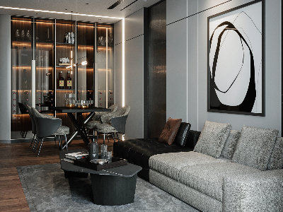 Thiết kế nội thất Chung Cư tại Hồ Chí Minh ECOSCREEN APARMENT