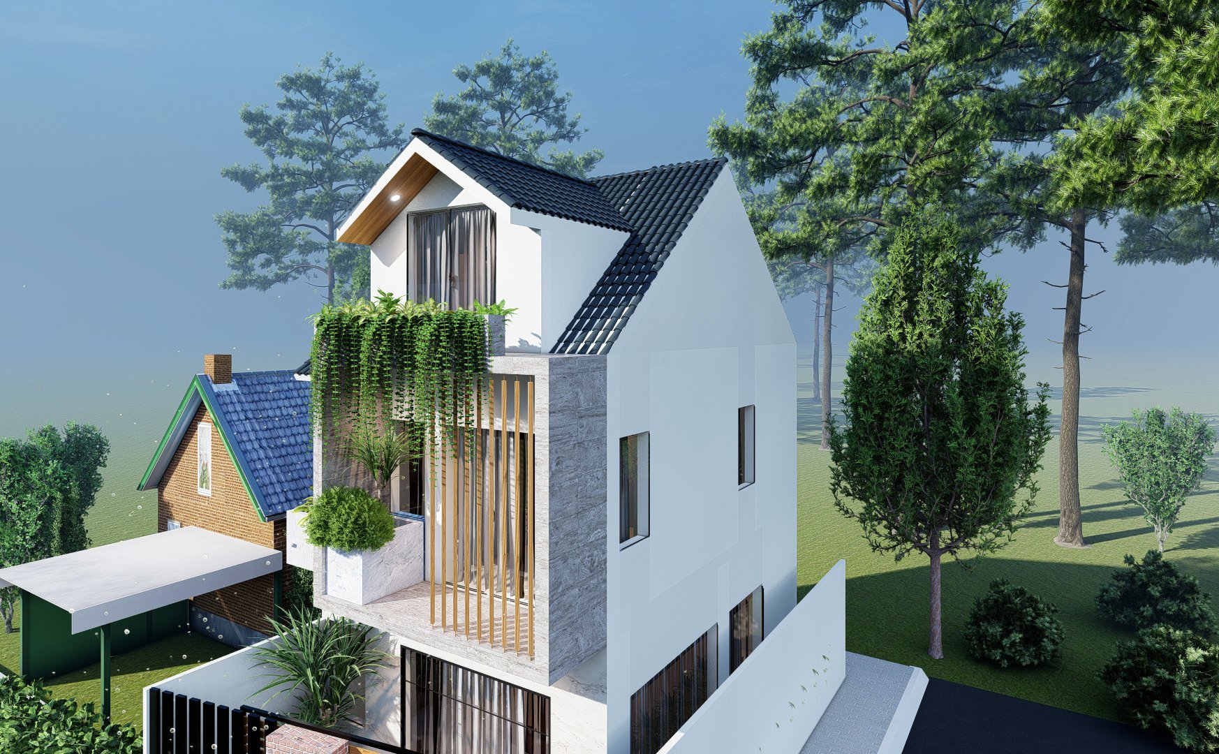 Thiết kế Nhà tại Lâm Đồng nhà ở anh Toàn 1602760190 0