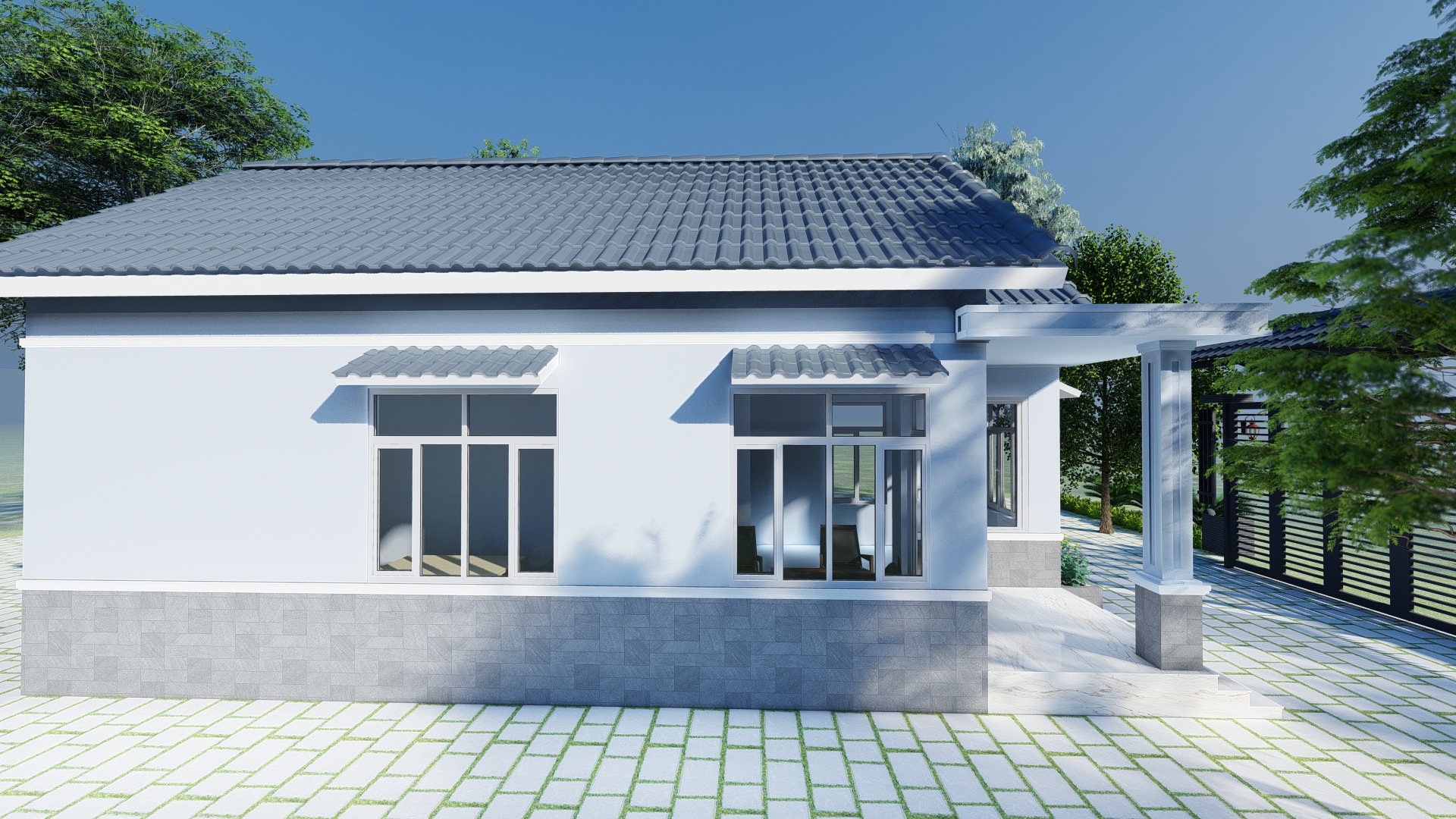 Thiết kế Nhà tại Lâm Đồng nhà ở anh Xuân 1601345084 2