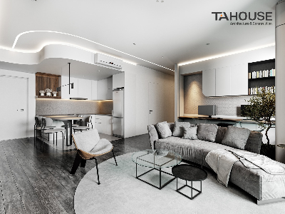 Thiết kế nội thất Chung Cư tại Hồ Chí Minh Thiết kế Nội Thất Căn Hộ SUNRISE RIVERSIDE