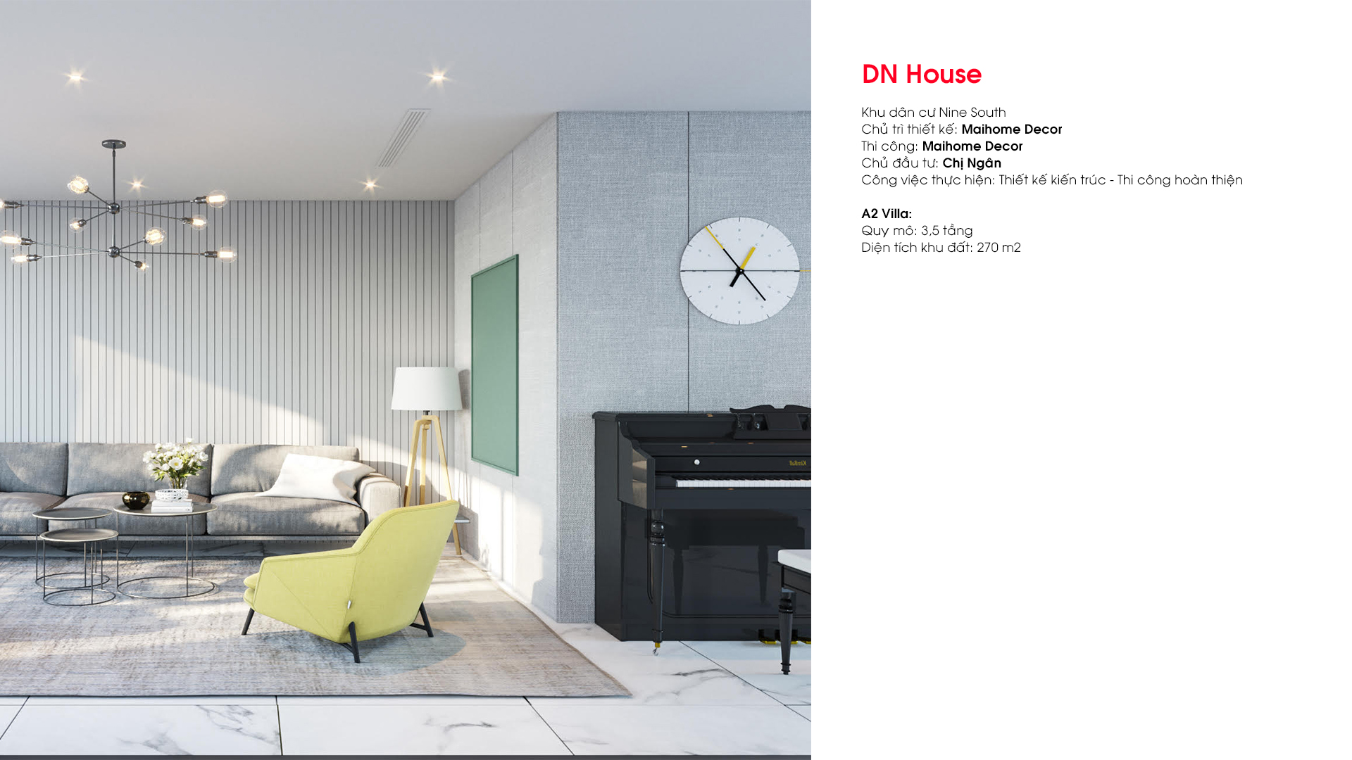 thiết kế nội thất Biệt Thự tại Hồ Chí Minh Căn 40 NightSouth Nhà bè 0 1546511788