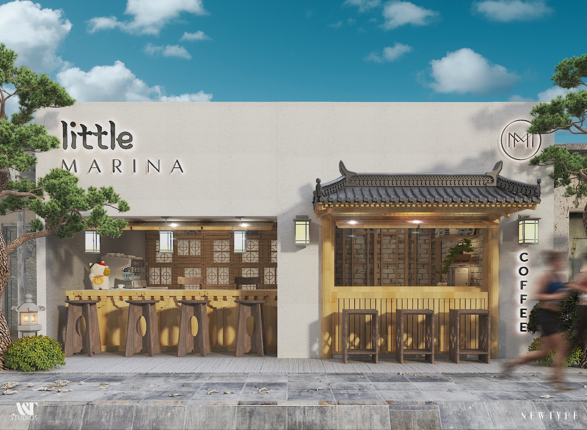Thiết kế Cafe tại Bình Định Little Marina Quy Nhơn 1591670438 1