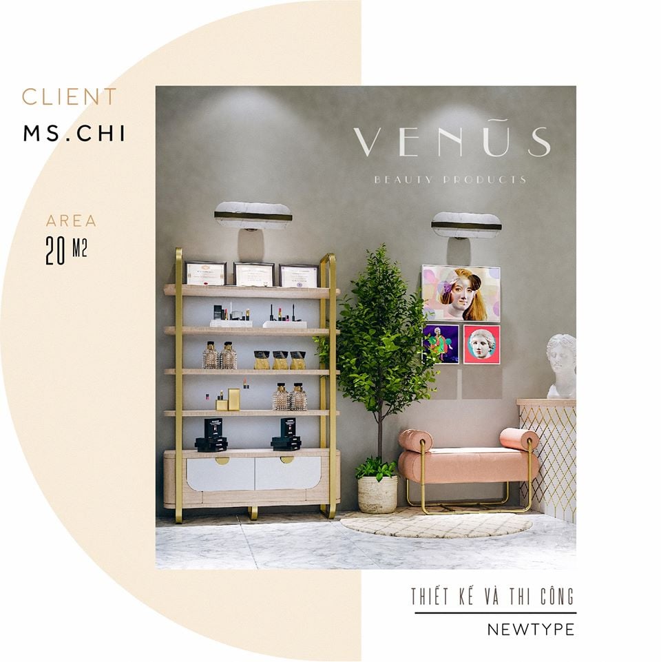 Thiết kế nội thất Shop tại Bình Định VENUS II - Chi nhánh 02 1591671089 5