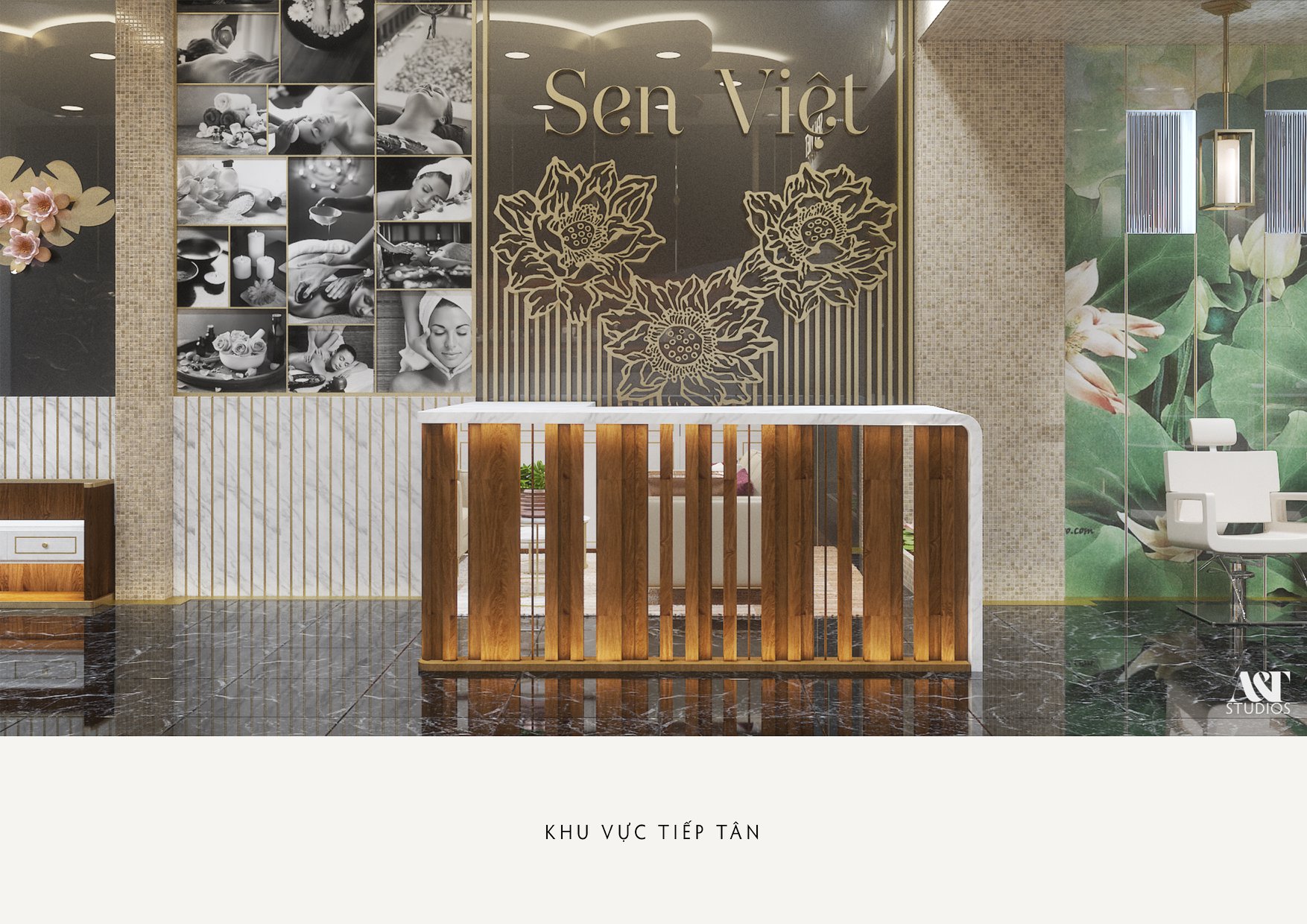 Thiết kế Spa tại Hồ Chí Minh SEN VIỆT Spa - Tp. Quy Nhơn . Bình Định 1591416041 2