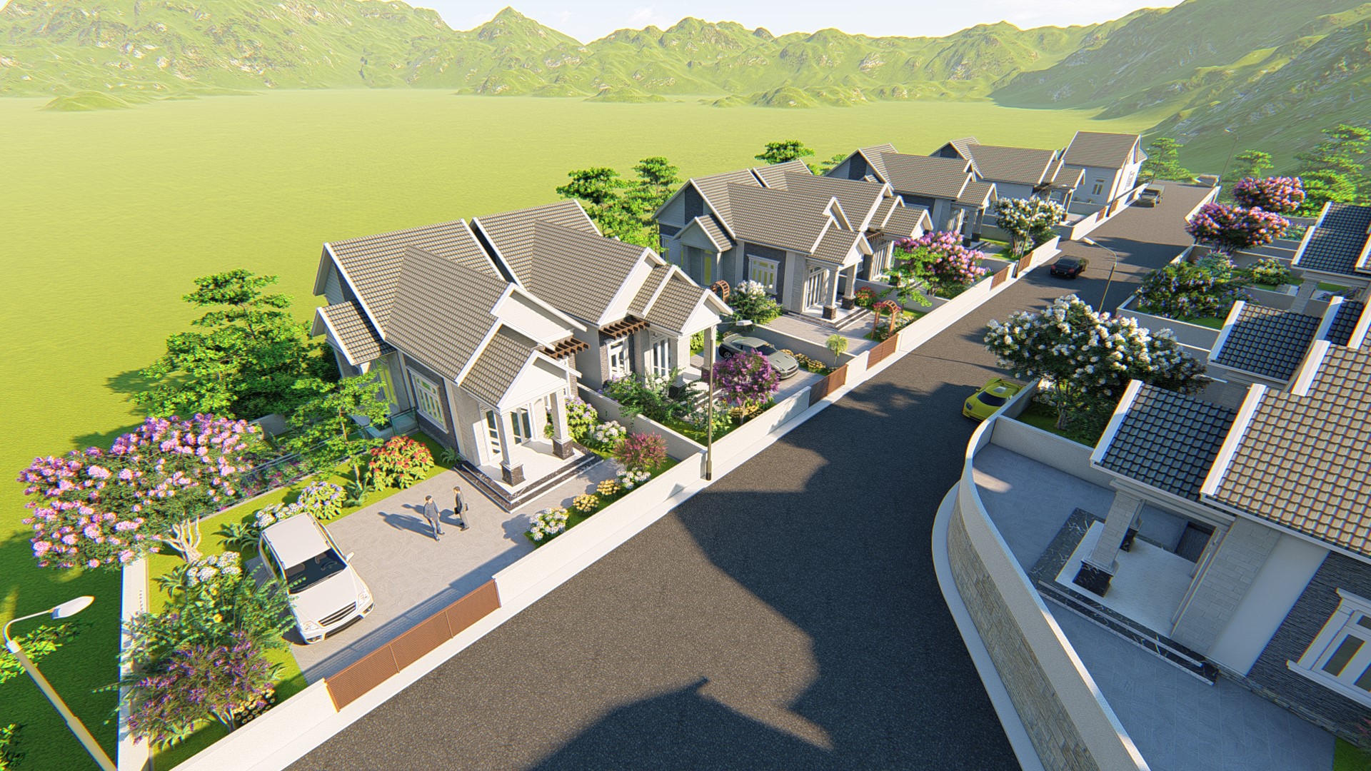 Thiết kế Biệt Thự tại Lâm Đồng Dự án khu dân cư nghĩ dưỡng Ninh Gia ,Đức Trọng ,Lâm Đồng. 1629717943 2