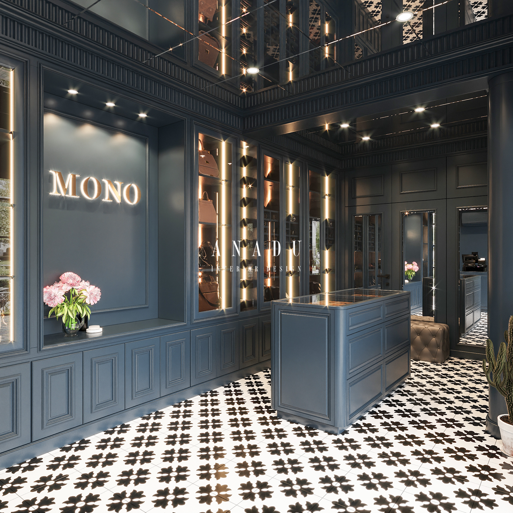 Thiết kế nội thất Shop tại Hà Nội Store - Mono Fashion 1669316850 2