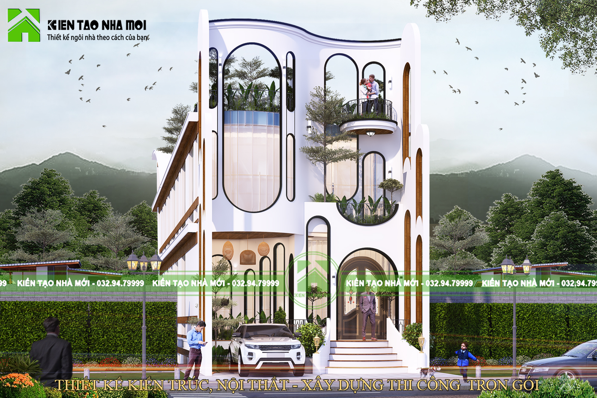 Thiết kế Biệt Thự tại Lâm Đồng THIẾT KẾ NHÀ ĐẸP ĐỘC LẠ, ẤN TƯỢNG TẠI ĐÀ LẠT 1587635263 4