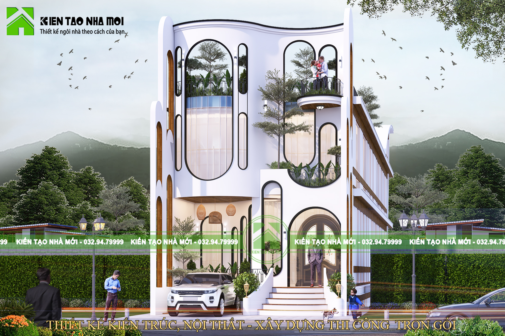 Thiết kế Biệt Thự tại Lâm Đồng THIẾT KẾ NHÀ ĐẸP ĐỘC LẠ, ẤN TƯỢNG TẠI ĐÀ LẠT 1587635265 2