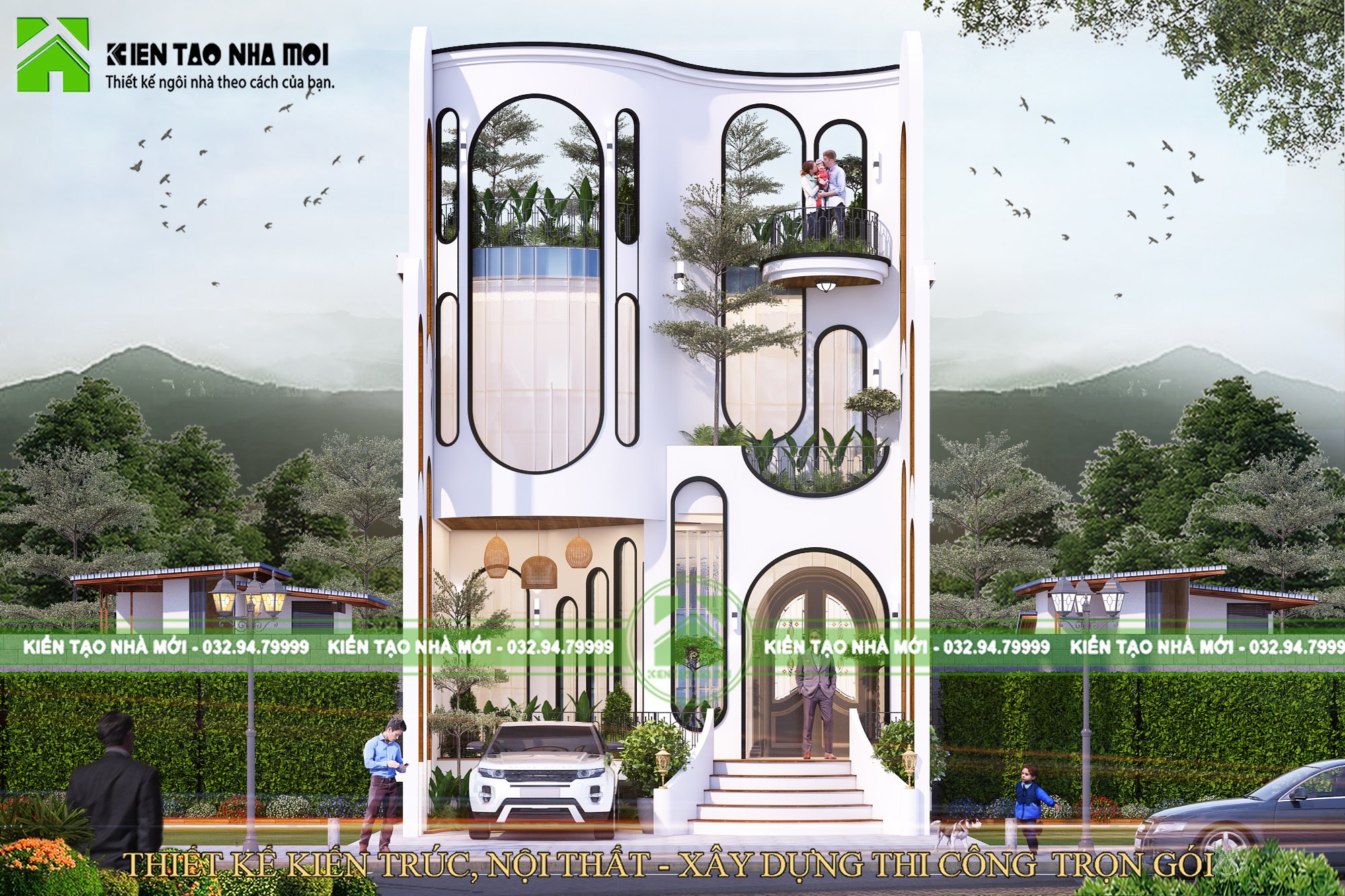 Thiết kế Biệt Thự tại Lâm Đồng THIẾT KẾ NHÀ ĐẸP ĐỘC LẠ, ẤN TƯỢNG TẠI ĐÀ LẠT 1587635265 3