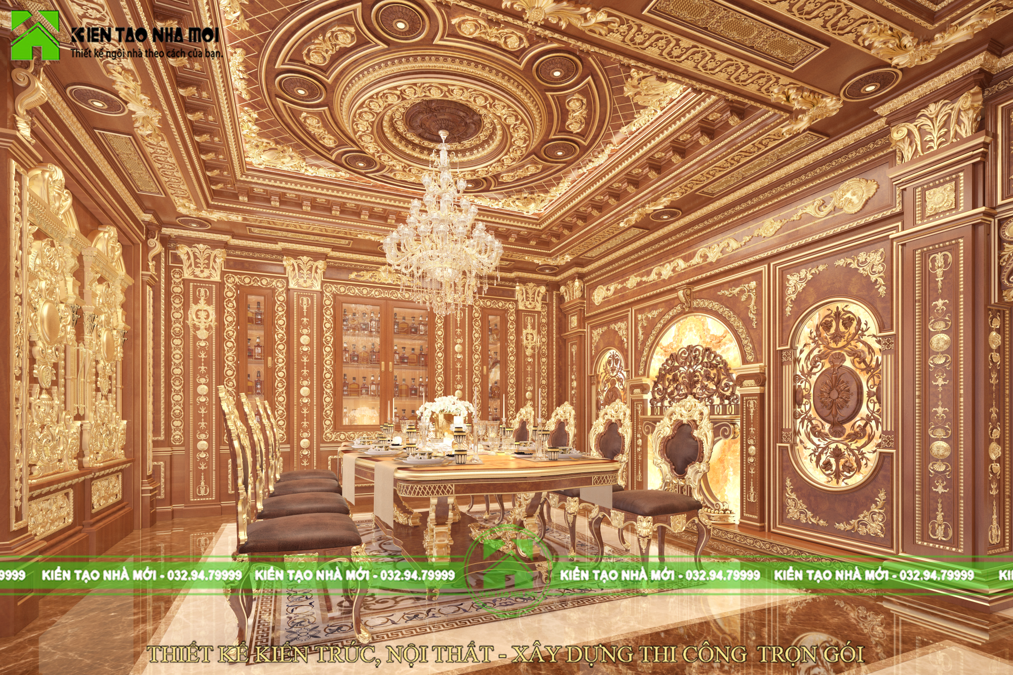 Thiết kế nội thất Biệt Thự tại Lâm Đồng THIẾT KẾ NỘI THẤT LÂU ĐÀI CỔ ĐIỂN ĐẸP, ẤN TƯỢNG TẠI ĐÀ LẠT NT1857 1589895551 1