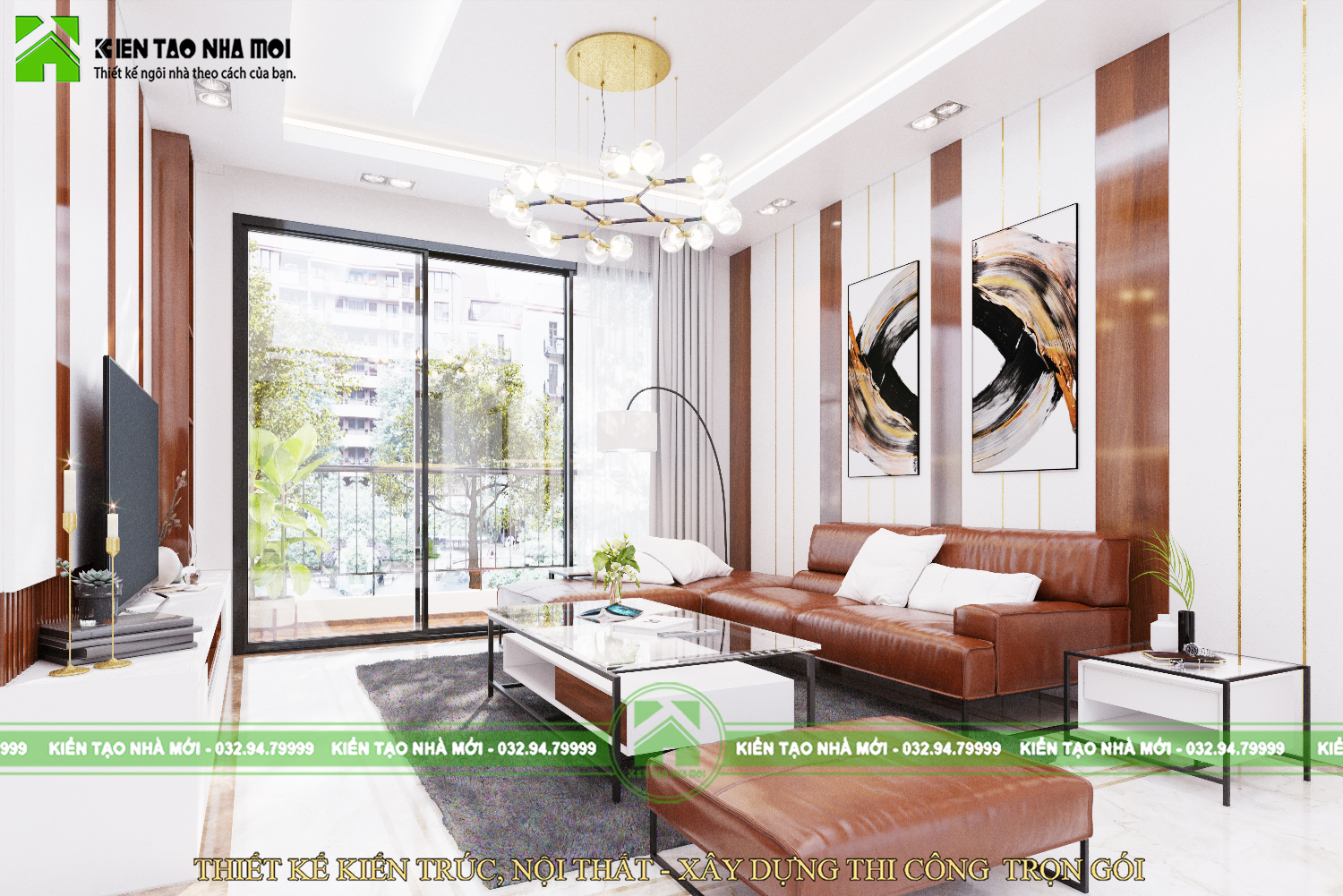 Thiết kế nội thất Biệt Thự tại Thái Nguyên Thiết kế nội thất nhà ở gia đình hiện đại tại Thái Nguyên 1587915120 1