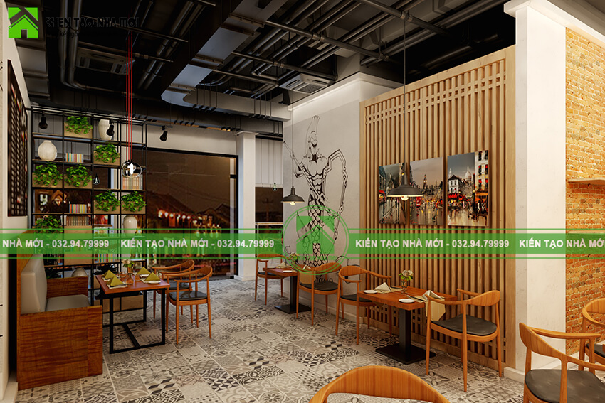 thiết kế nội thất Cafe tại Thanh Hóa THIẾT KẾ QUÁN CAFE ĐỘC, LẠ, CỰC CHẤT TẠI THANH HÓA NT1835 8 1559450610