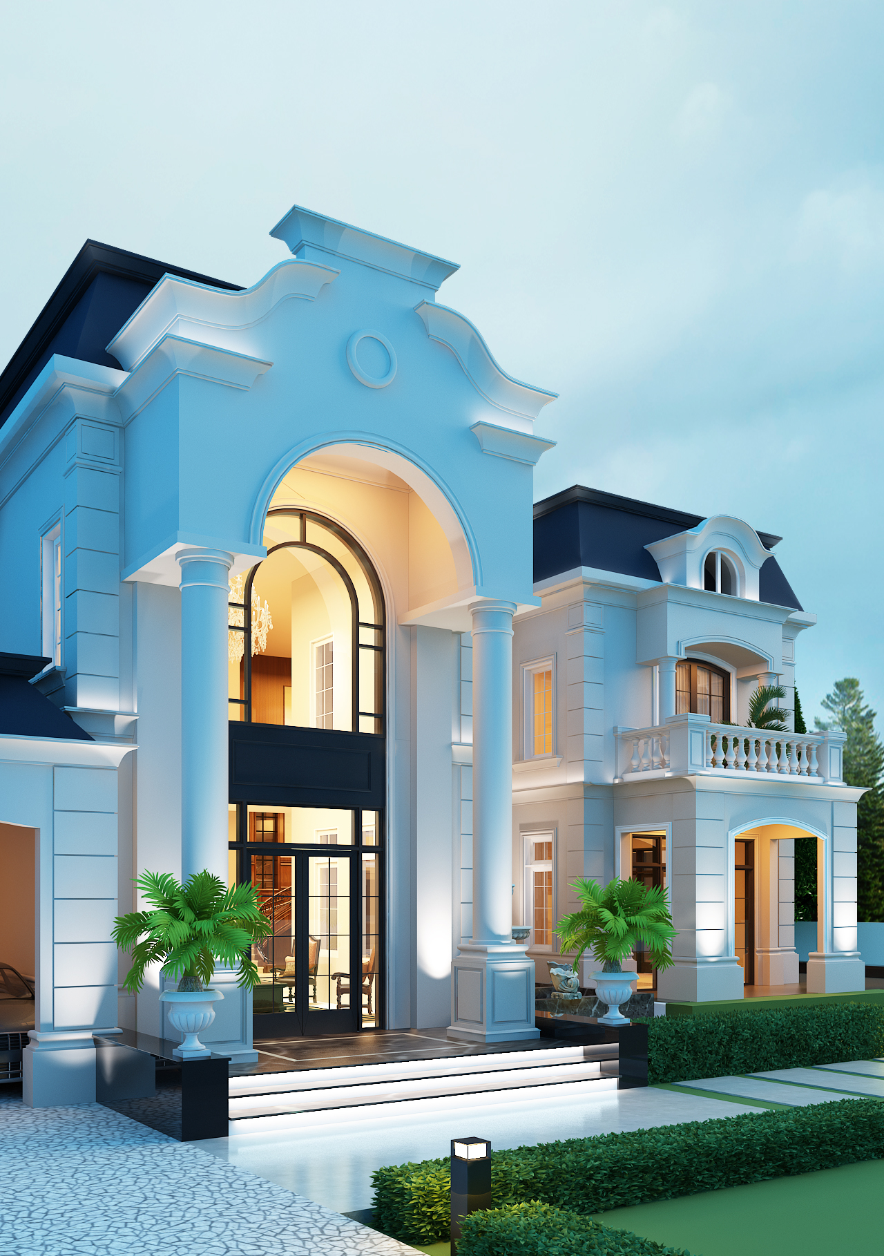 Thiết kế Biệt Thự tại Hà Nội Vinh Villa 1597250651 3