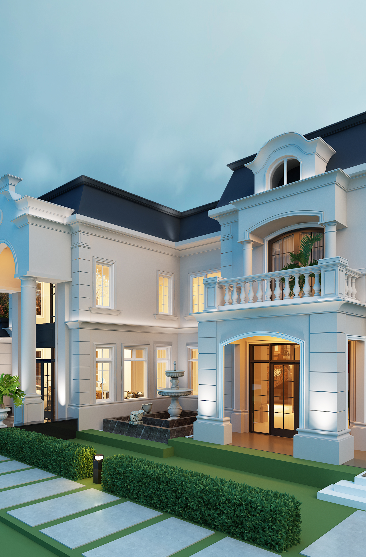 Thiết kế Biệt Thự tại Hà Nội Vinh Villa 1597250651 4
