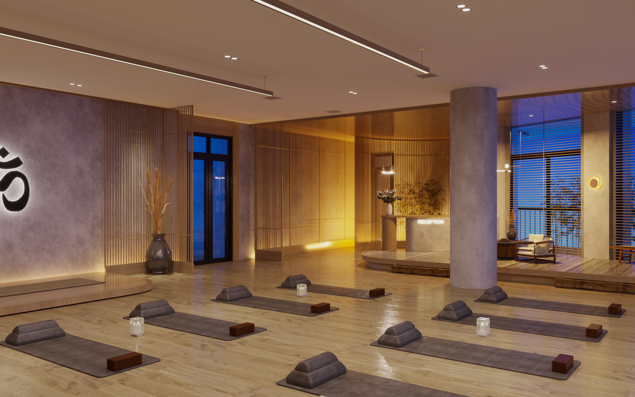 Thiết kế nội thất Spa tại Phú Thọ Yoga Design Phu Tho 1632150707 5