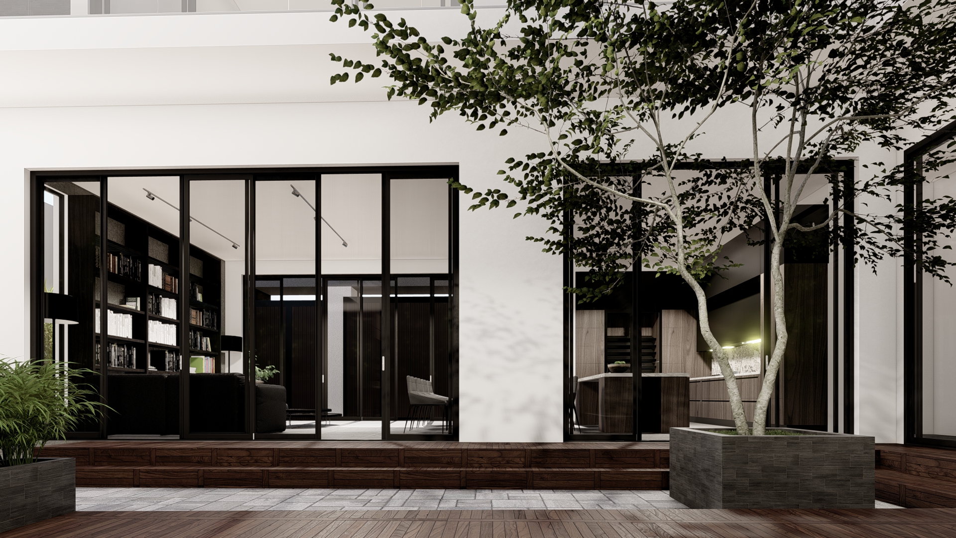thiết kế nội thất Biệt Thự tại Gia Lai Modern villa 2 1565933996