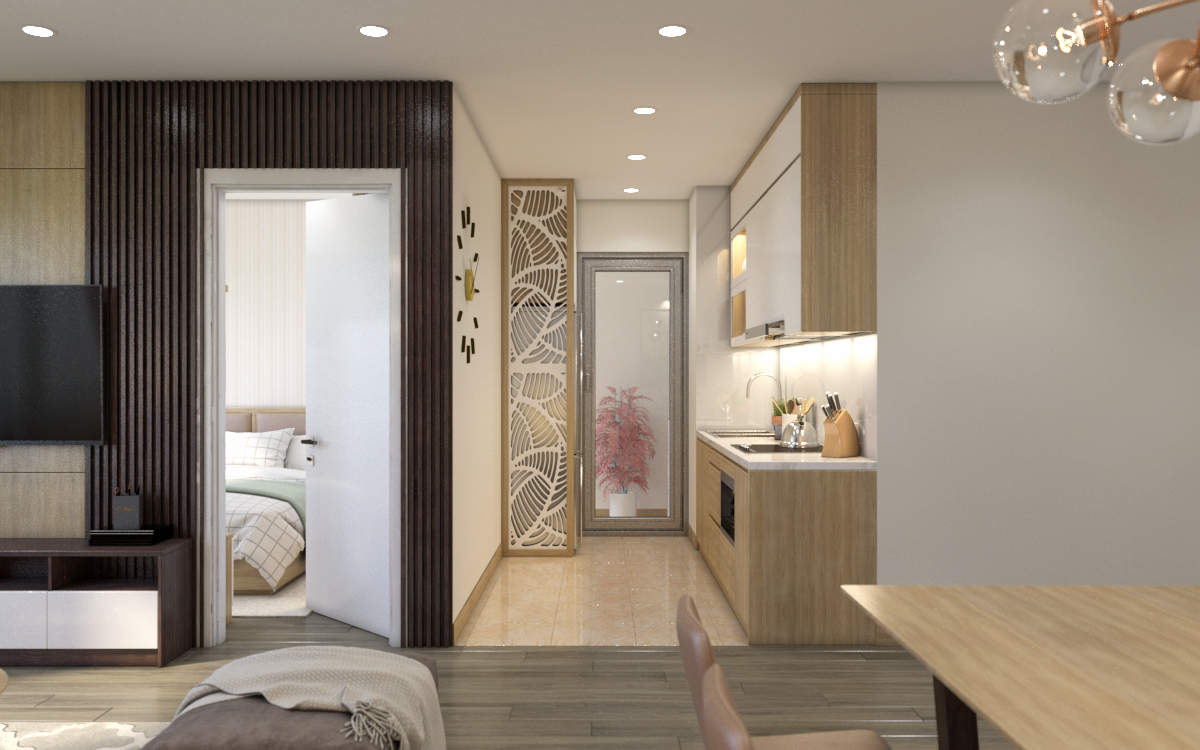 thiết kế nội thất chung cư tại Hà Nội Chung cư 622 Minh Khai 3 1567579138