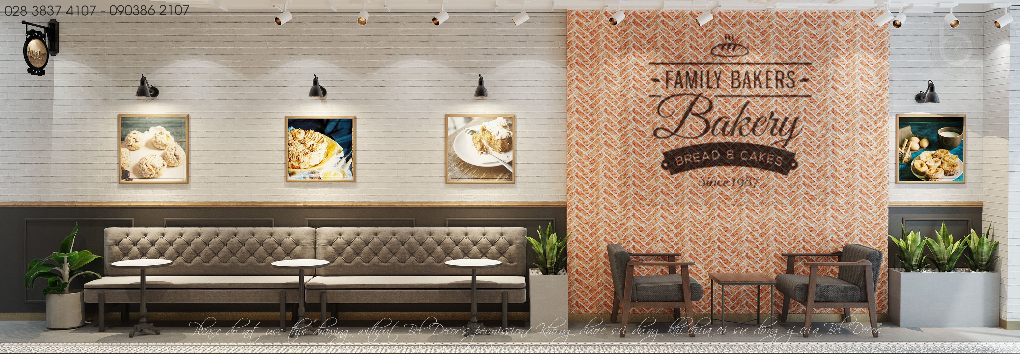 thiết kế nội thất Cafe tại Hồ Chí Minh THIẾT KẾ NỘI THẤT BAKERY (PR1911) 1 1562656056