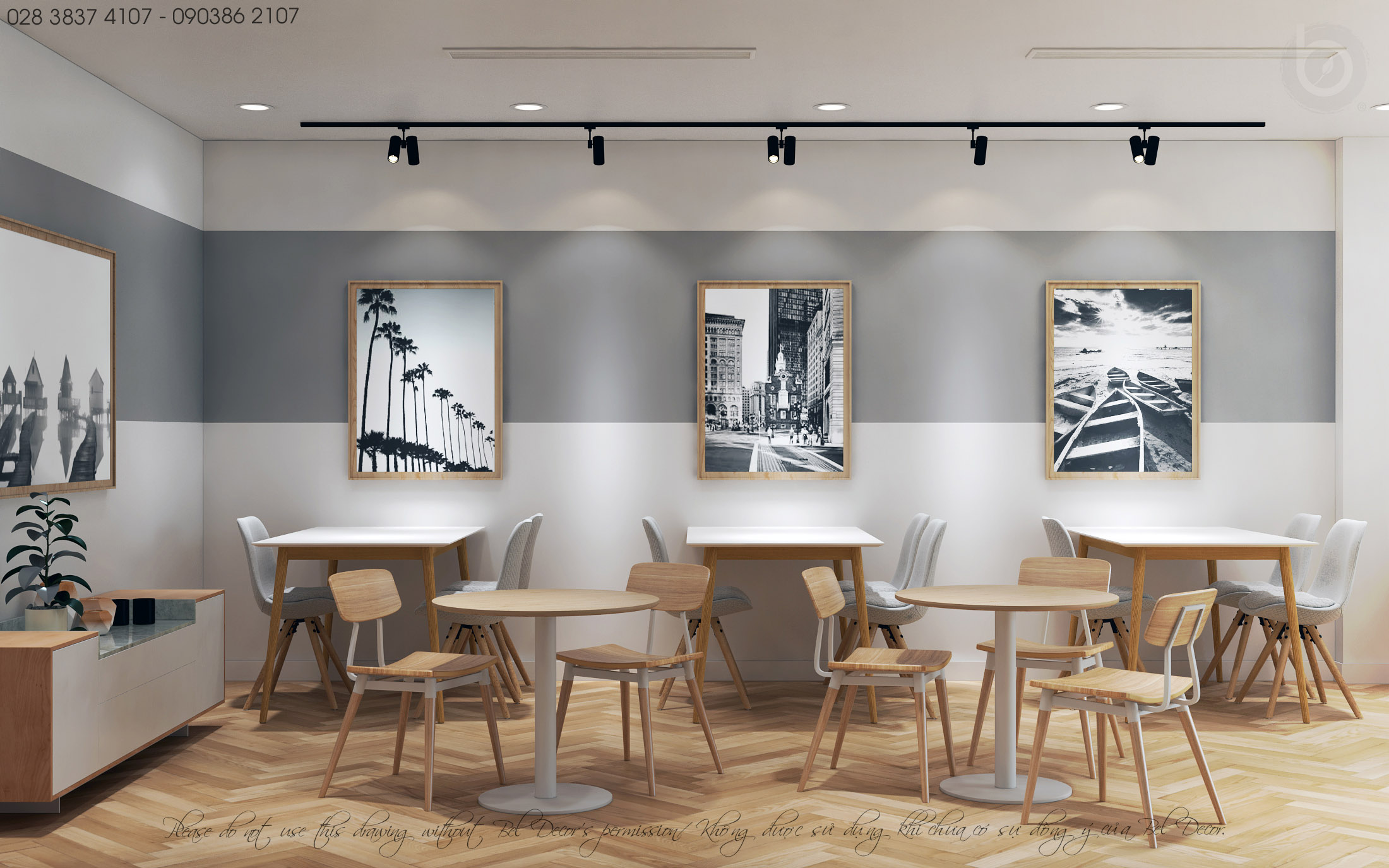 thiết kế nội thất Cafe tại Hồ Chí Minh THIẾT KẾ NỘI THẤT CAFE KẾT HỢP VĂN PHÒNG (PR1840) 4 1562655361