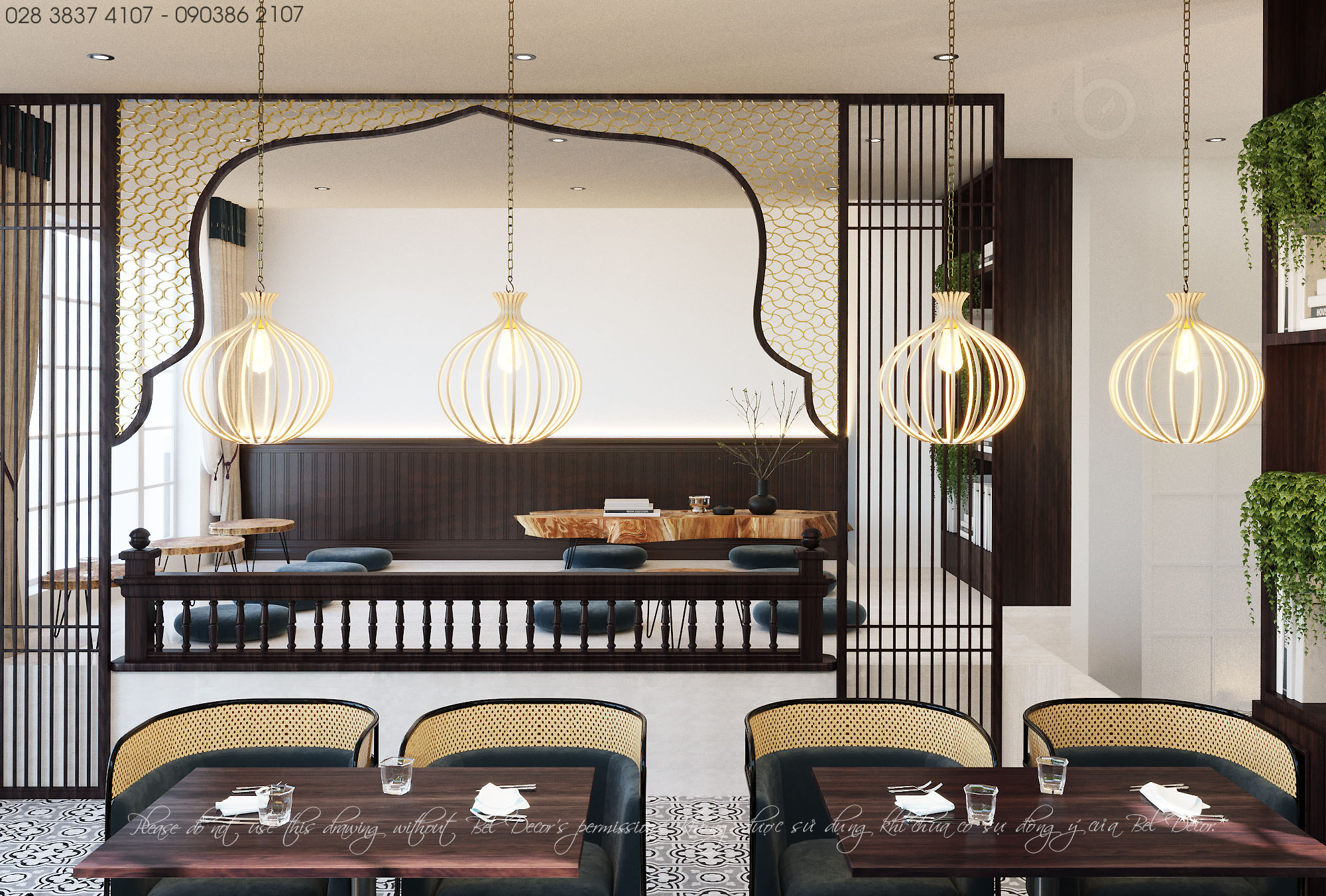 thiết kế nội thất Cafe tại Hồ Chí Minh THIẾT KẾ NỘI THẤT VINTAGE CAFE 5 1562567225