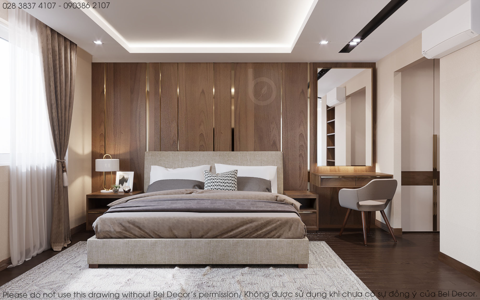 thiết kế nội thất chung cư tại Hồ Chí Minh Thiết kế nội - ngoại thất Penthouse HO17129 16 1537428039
