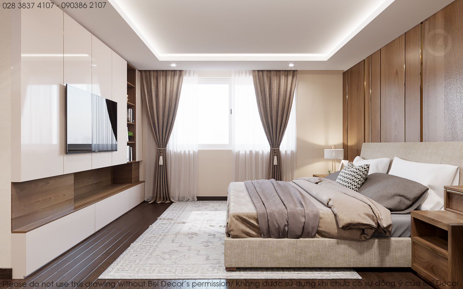thiết kế nội thất chung cư tại Hồ Chí Minh Thiết kế nội - ngoại thất Penthouse HO17129 18 1537428032