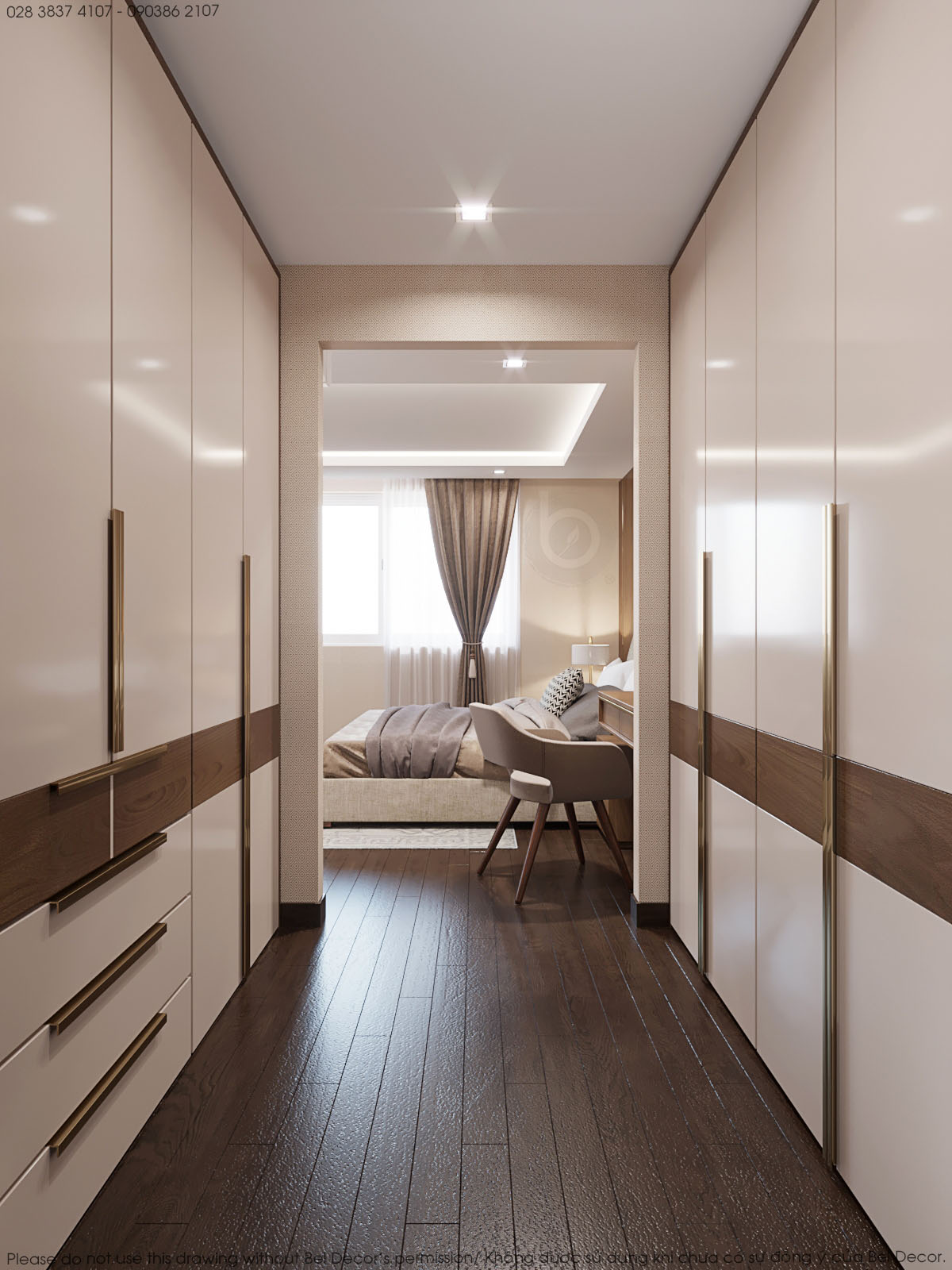 thiết kế nội thất chung cư tại Hồ Chí Minh Thiết kế nội - ngoại thất Penthouse HO17129 19 1537428030