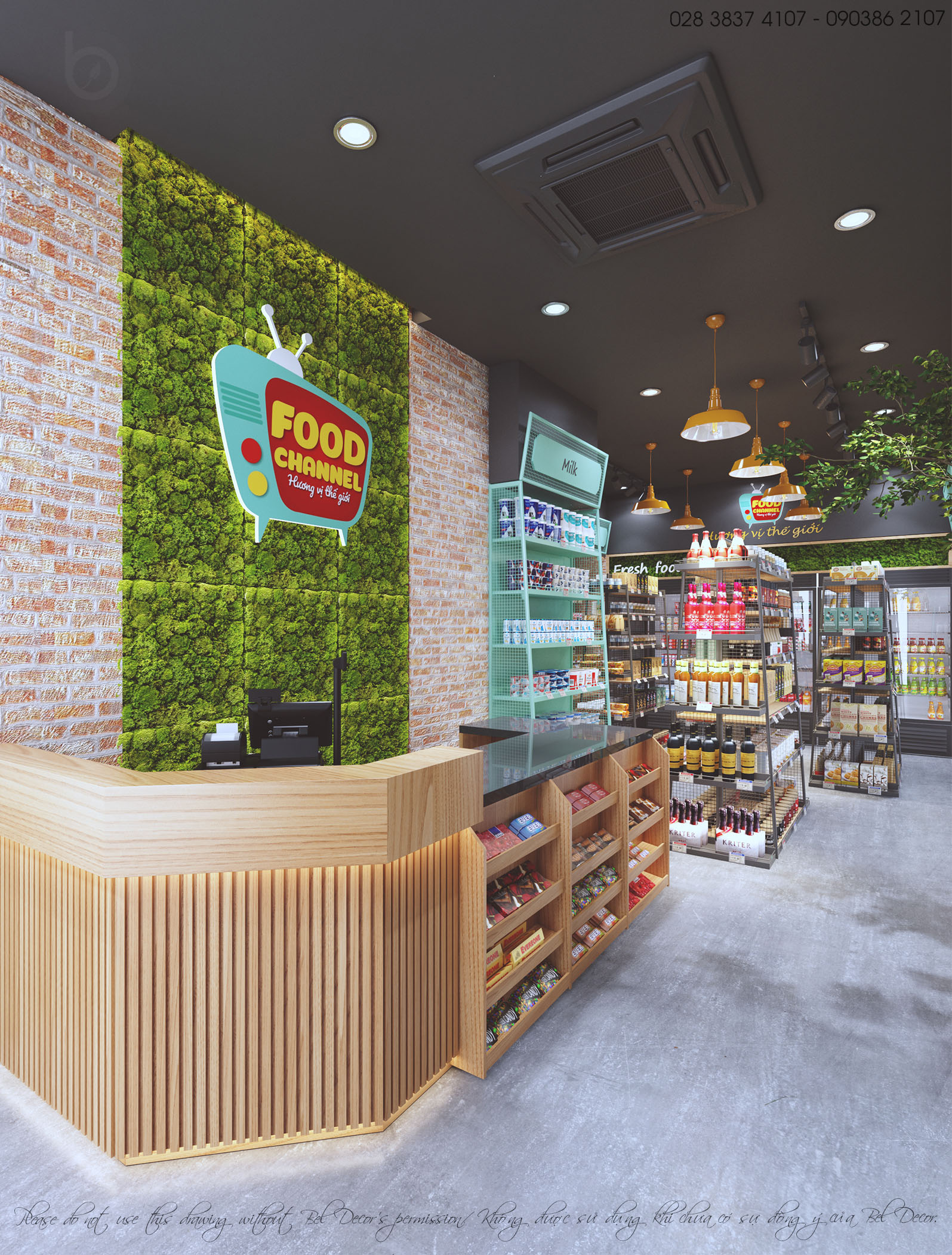 thiết kế nội thất Shop tại Hồ Chí Minh THIẾT KẾ NỘI THẤT RETAIL SHOP (PR1907) 2 1562655528