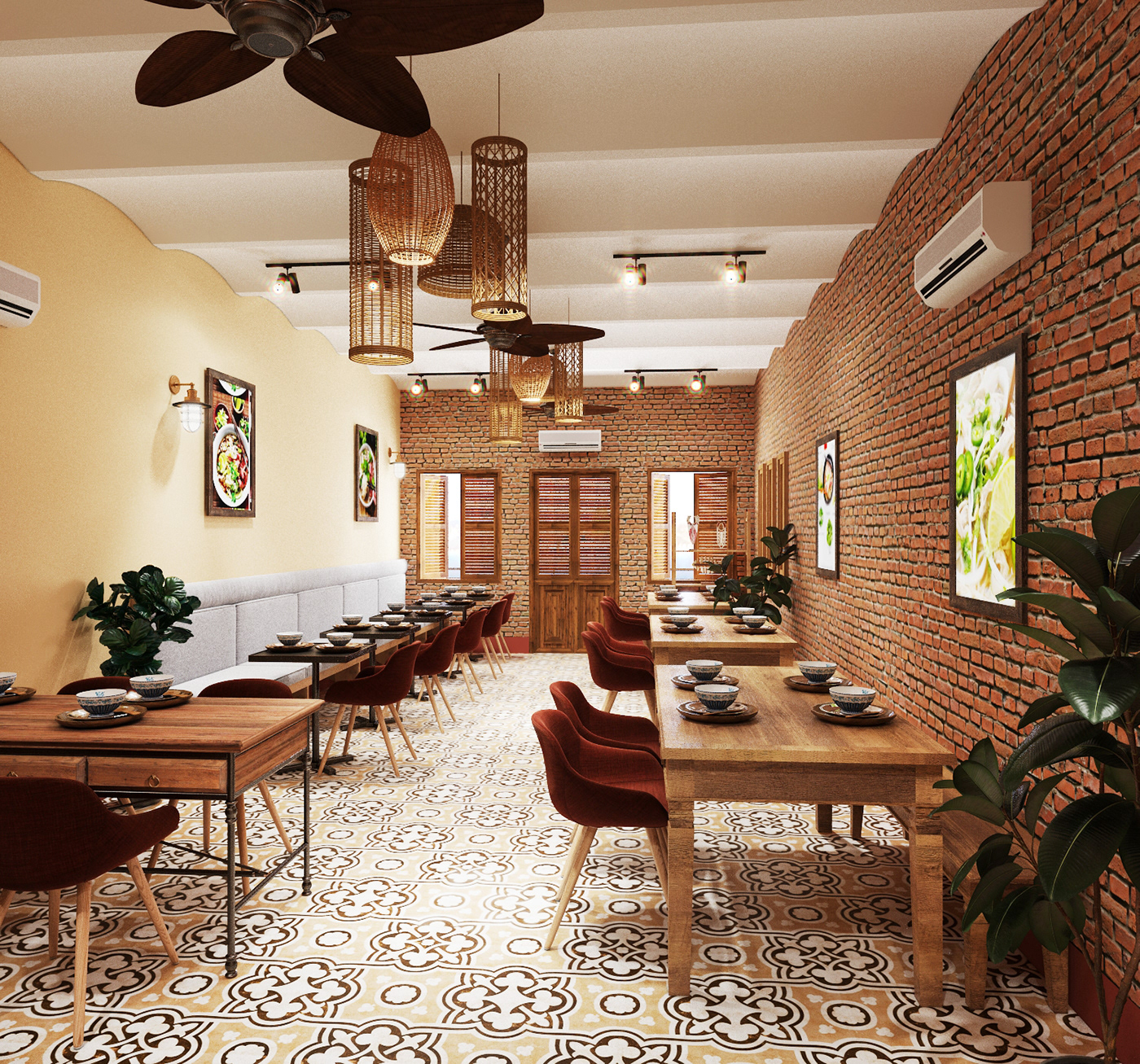 thiết kế nội thất Nhà Hàng tại Hồ Chí Minh Pho restaurant 1 1535342427