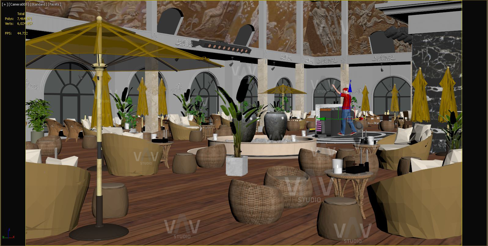 Thiết kế Khách Sạn tại Nghệ An Diễn họa 3D khách sạn Minh Phú 1607794936 7
