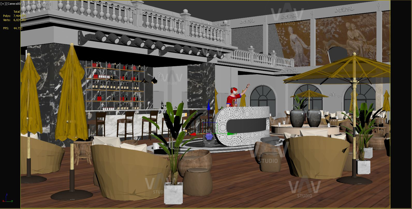 Thiết kế Khách Sạn tại Nghệ An Diễn họa 3D khách sạn Minh Phú 1607794937 11