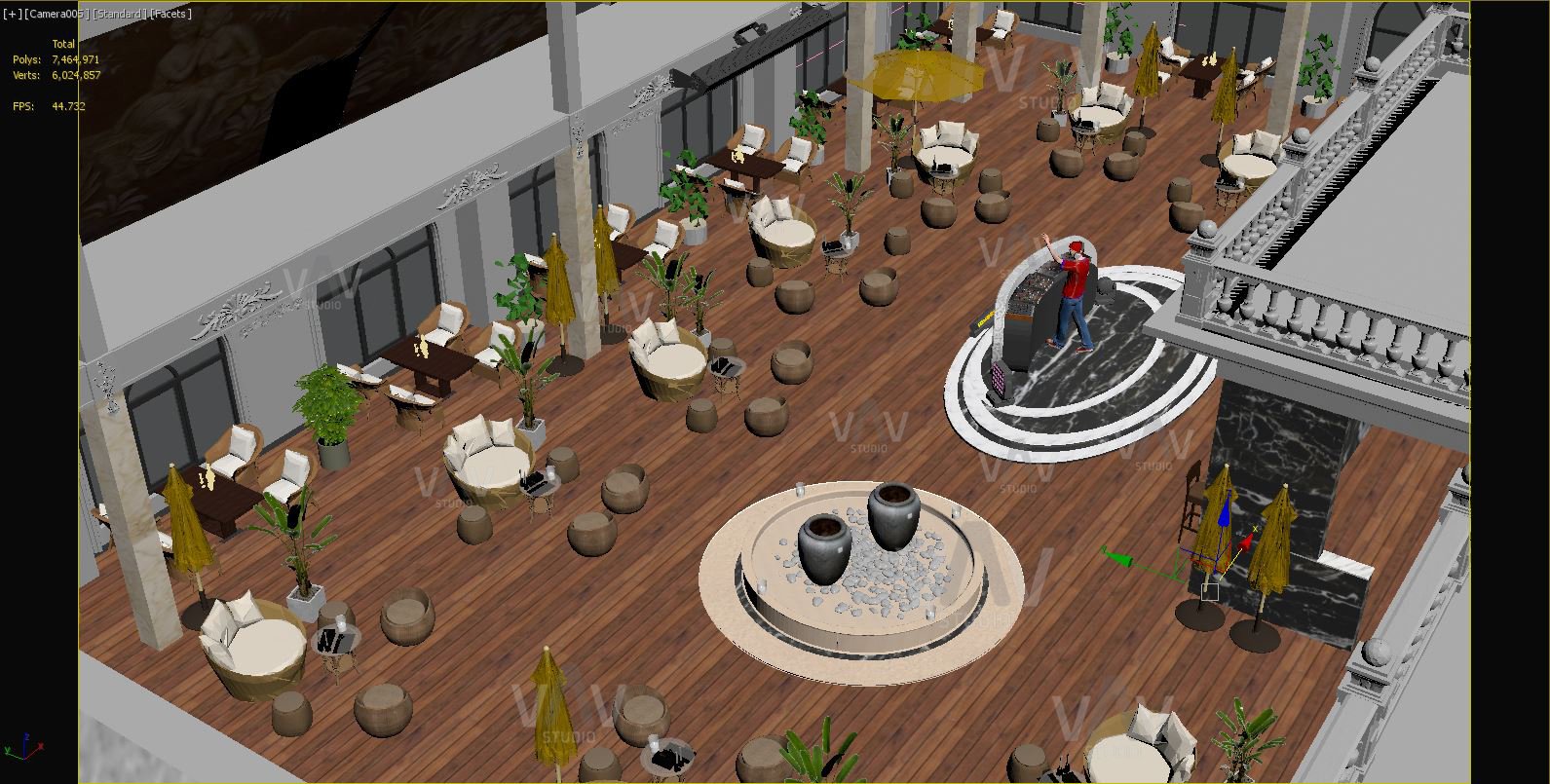 Thiết kế Khách Sạn tại Nghệ An Diễn họa 3D khách sạn Minh Phú 1607794937 9