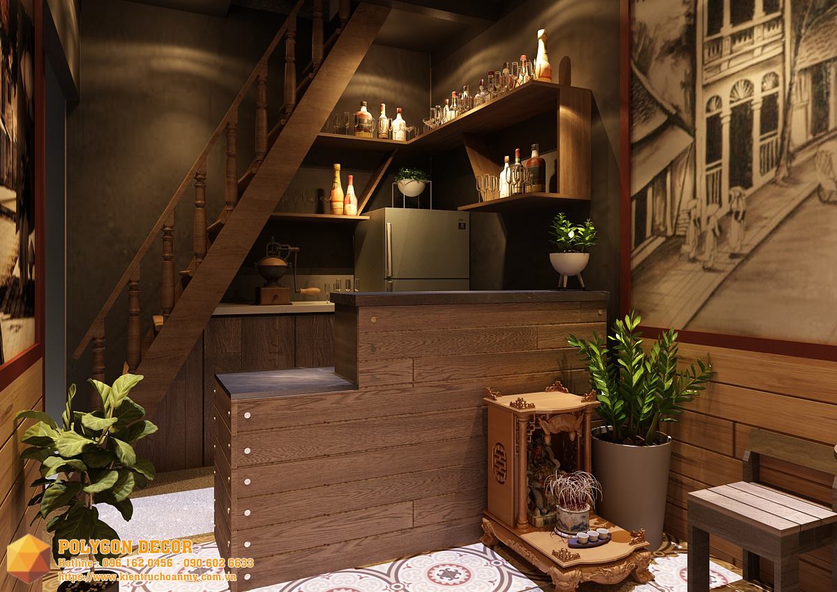 thiết kế nội thất Cafe tại Hà Nội GIẢNG COFFEE 3 1544062465