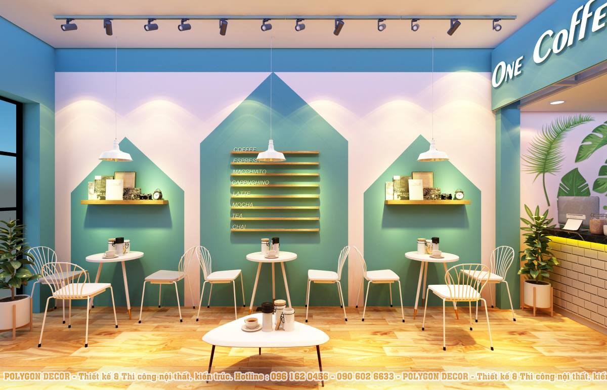 thiết kế nội thất Cafe tại Hải Dương ONE Coffee House - TP Hải Dương 3 1534933691